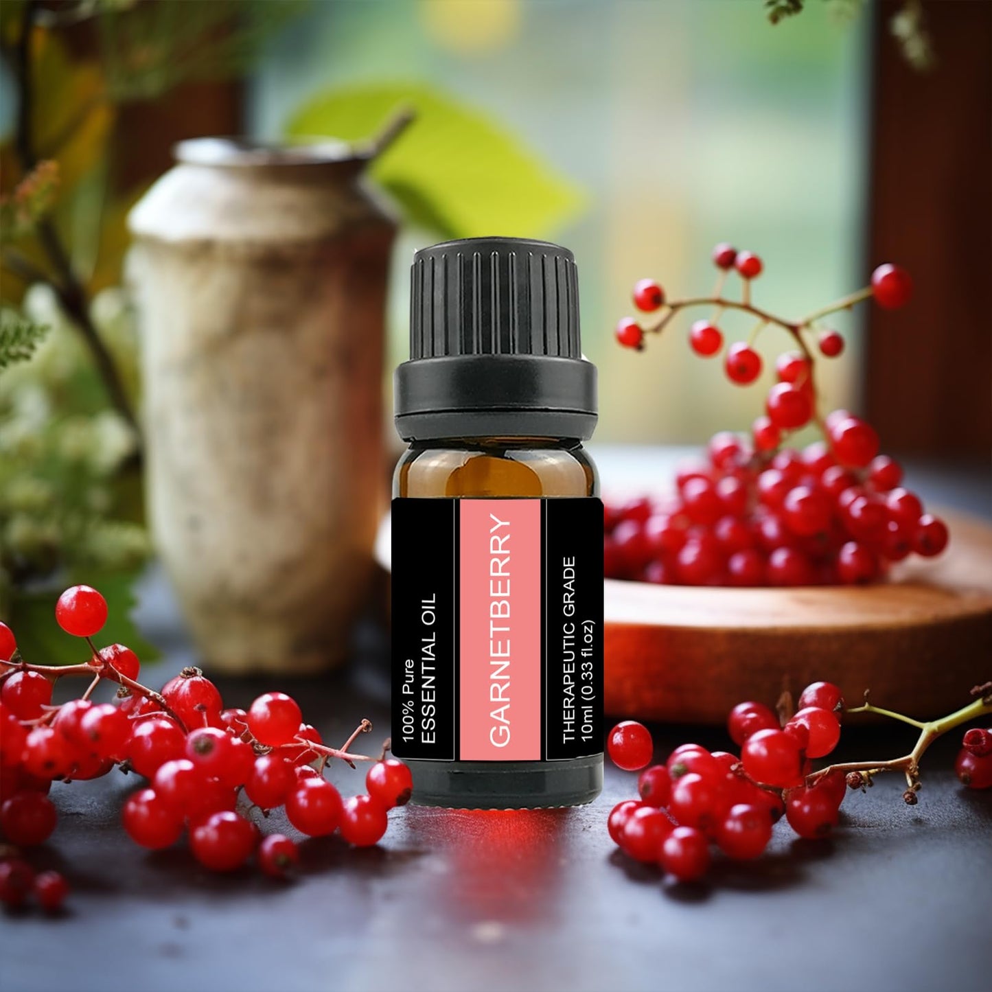 Wehnniee 3pcs Aroma Essential Oils Set- 3 x 10 ml (Coffee, Vanilla, Garnetberry)