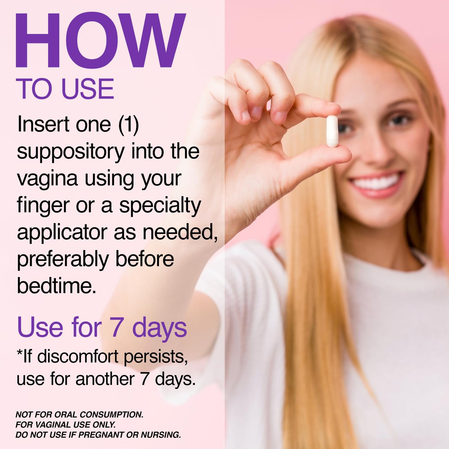 Flextiva Boric Acid Vaginal Suppositories - Boric Acid Pills for Women - Vaginal Health pH Balance for Women