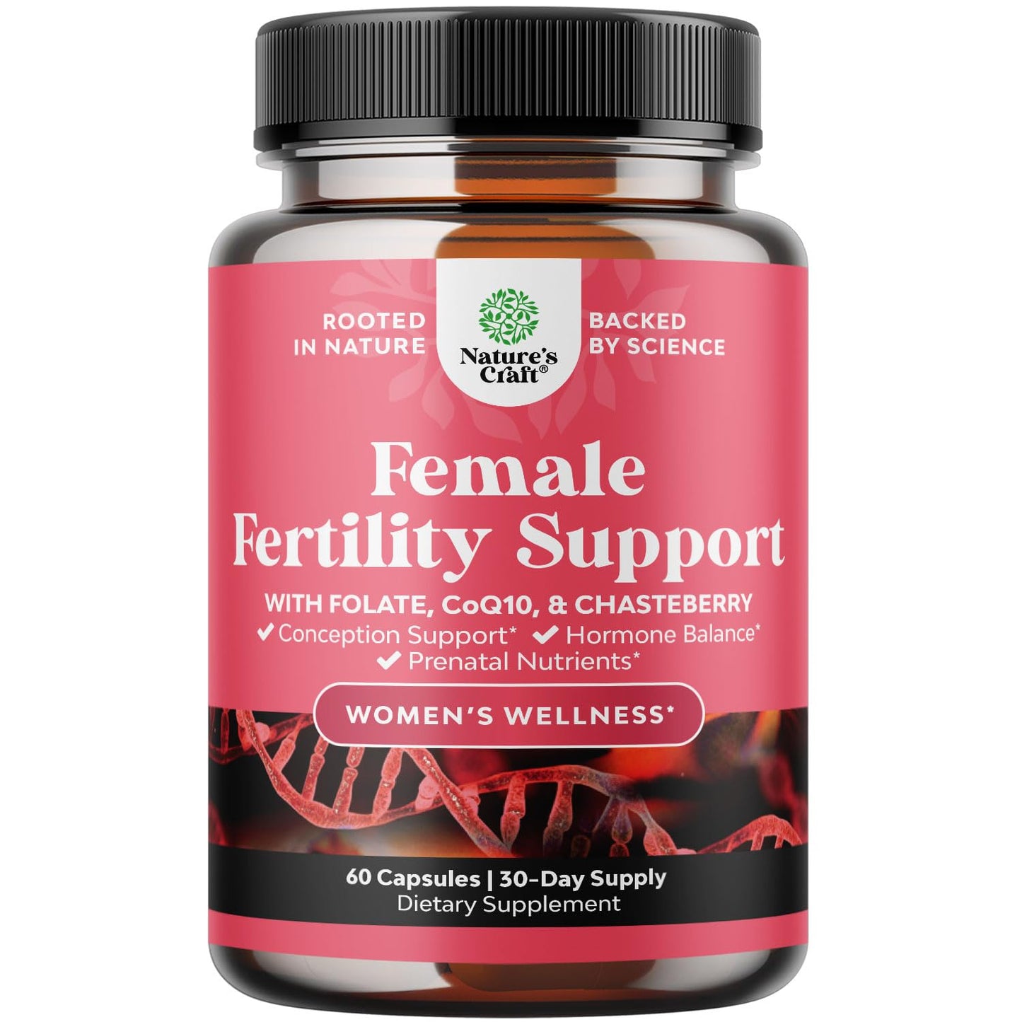 Fertility Supplement for Women with Prenatal Multivitamins - Female Fertility Support