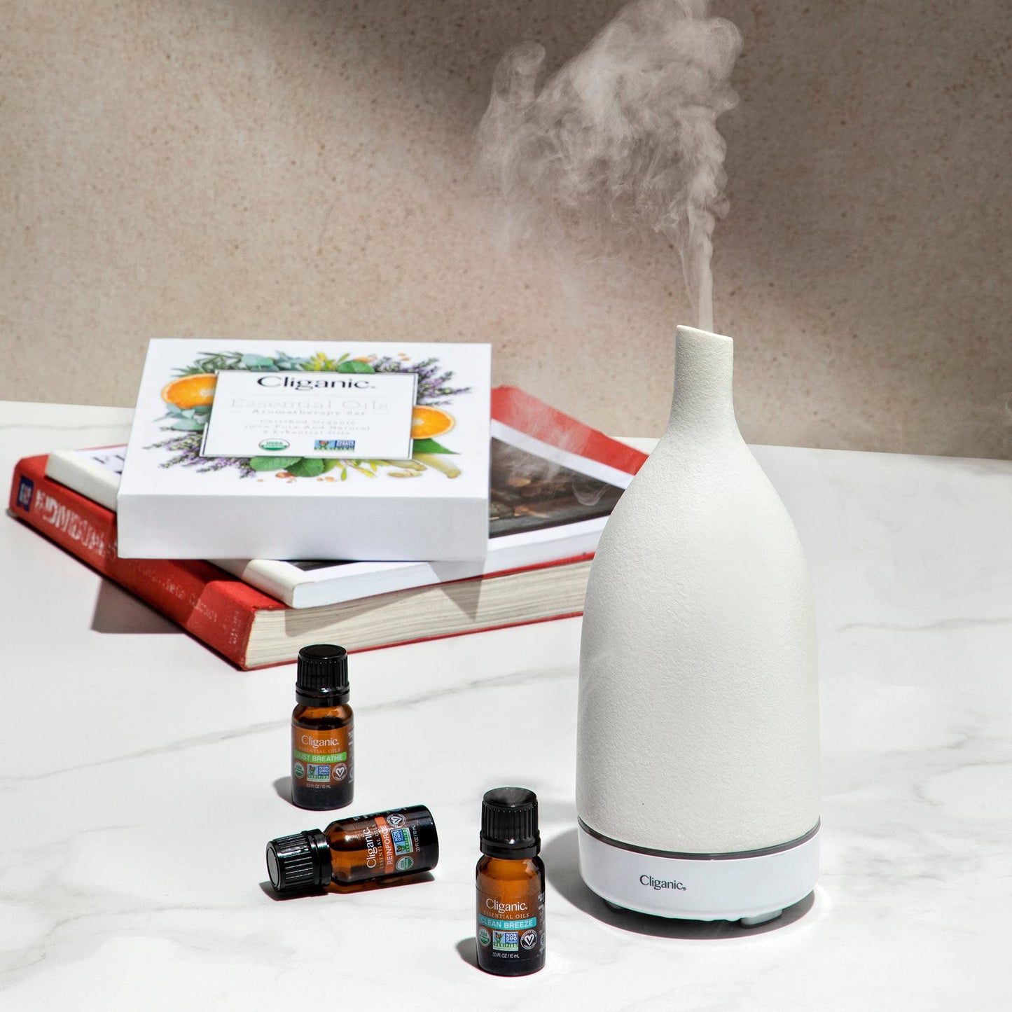 Cliganic USDA Organic Sweet Orange Essential Oil, 4oz - 100% Pure Natural for Aromatherapy Diffuser
