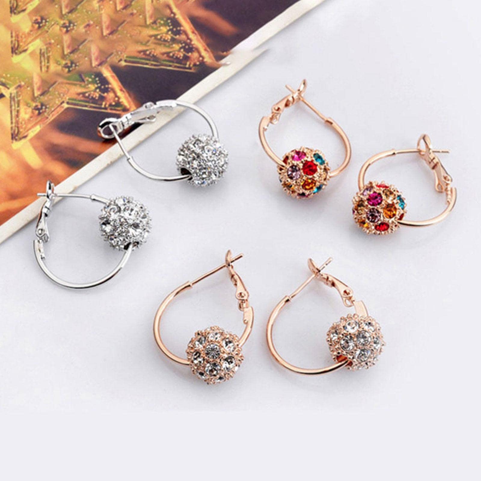 1 Pair Slimming Earrings, Weight Loss Earrings, Burning Fat Health Jewelry for Women Girls