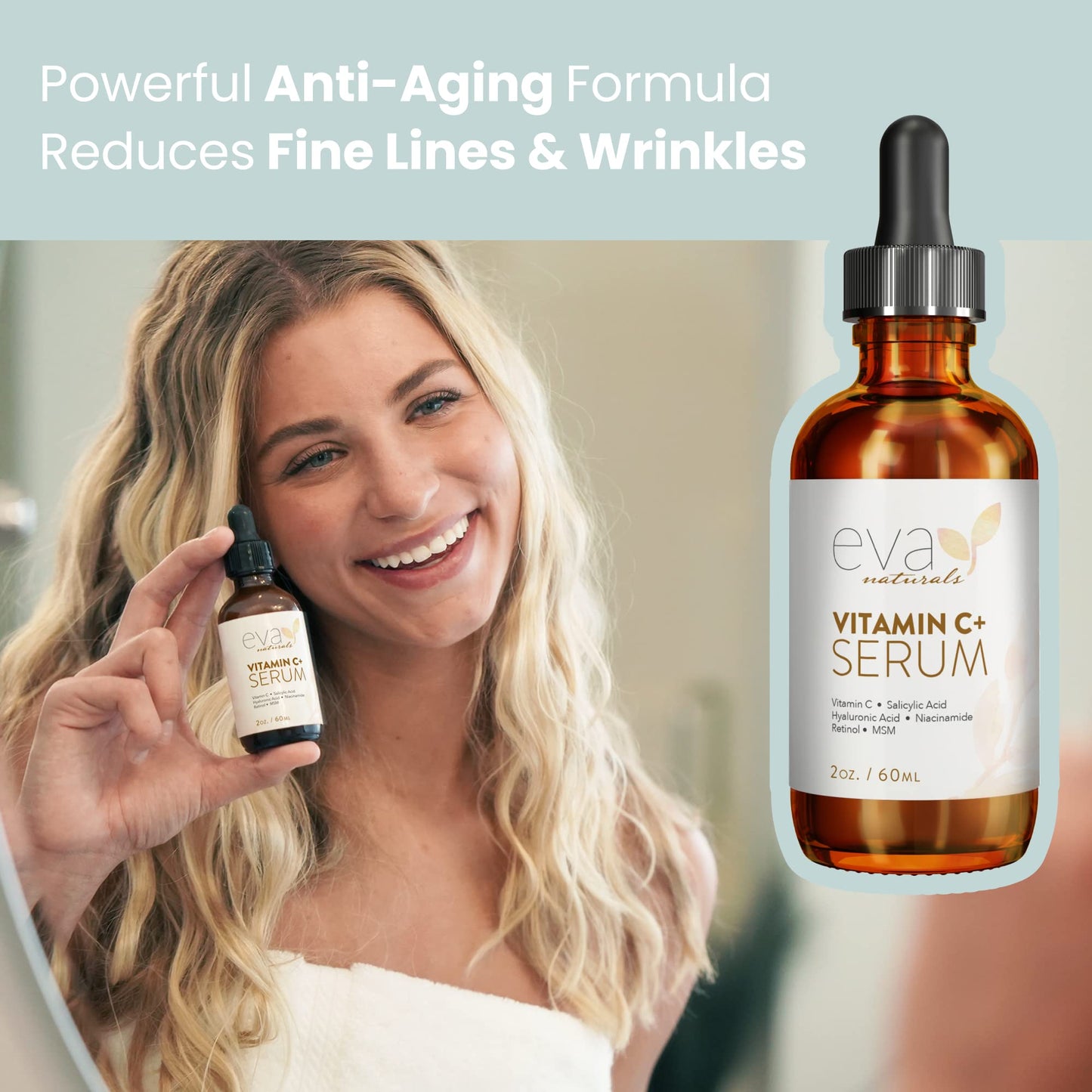 Vitamin C Serum for Face - Vitamin C Facial Serums with Hyaluronic Acid, Retinol