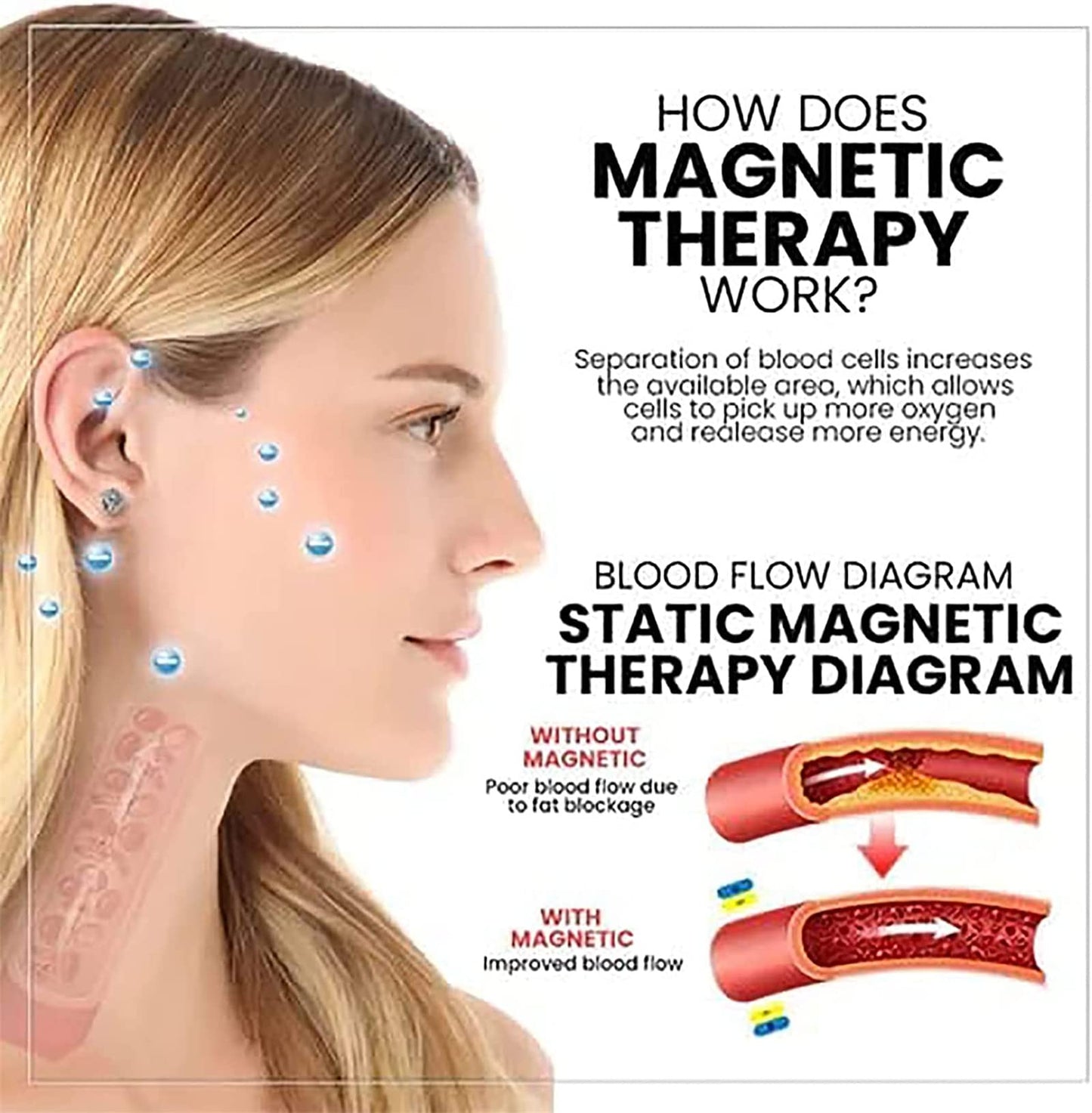 Ear Allure Magnetic Earrings, EarAllure Magnetic Earrings, Non Piercing Magnetic Acupressure