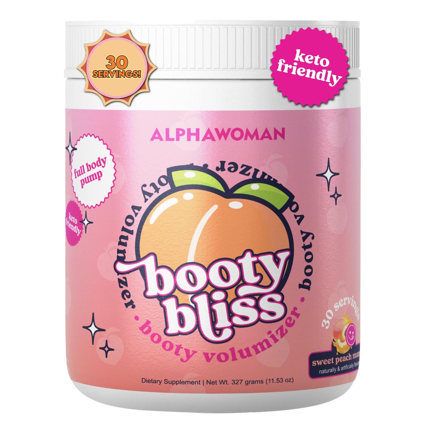 Booty Bliss ⢠Creatine for Women ⢠Pre Workout Women ⢠Booty Builder ⢠Keto Friendly