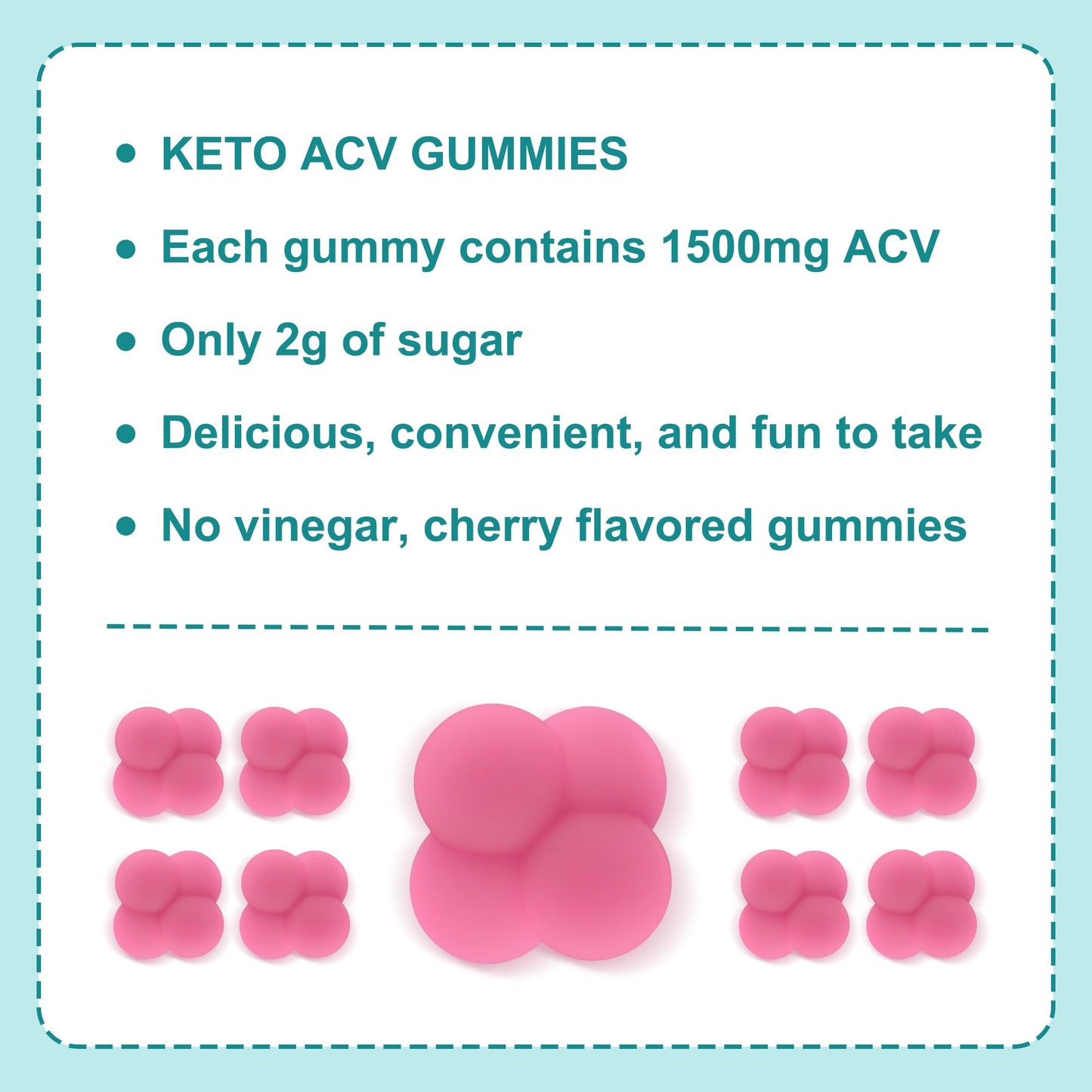 FUJI ORCHARD Keto Acv Gummies, 1500mg Keto Acv Gummies Advanced Weight Loss