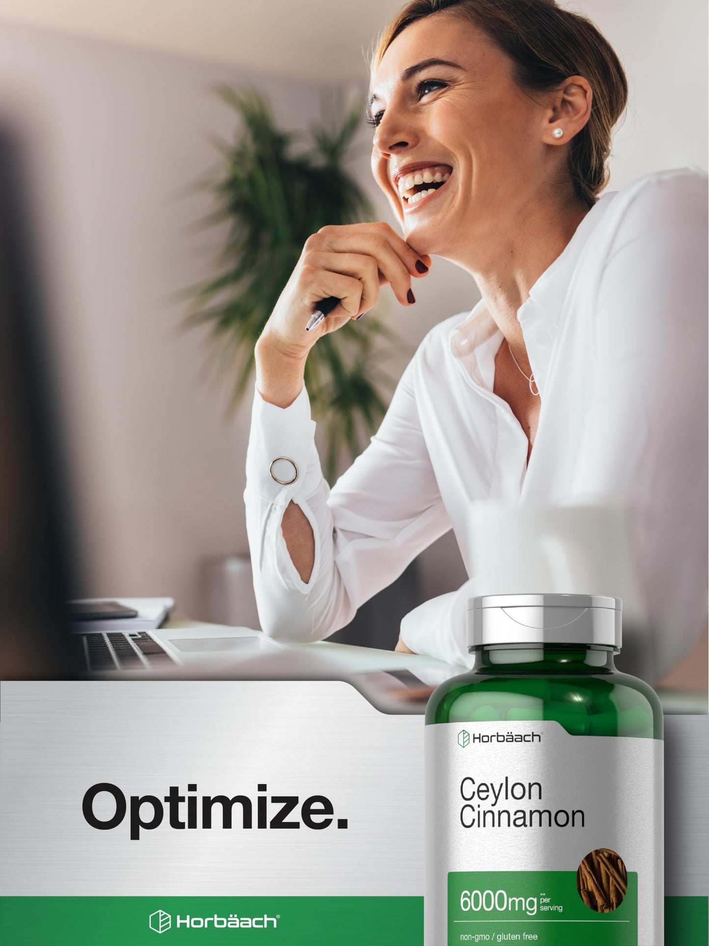 Ceylon Cinnamon Capsules | 6000 mg | 150 Count | Non-GMO & Gluten Free Supplement