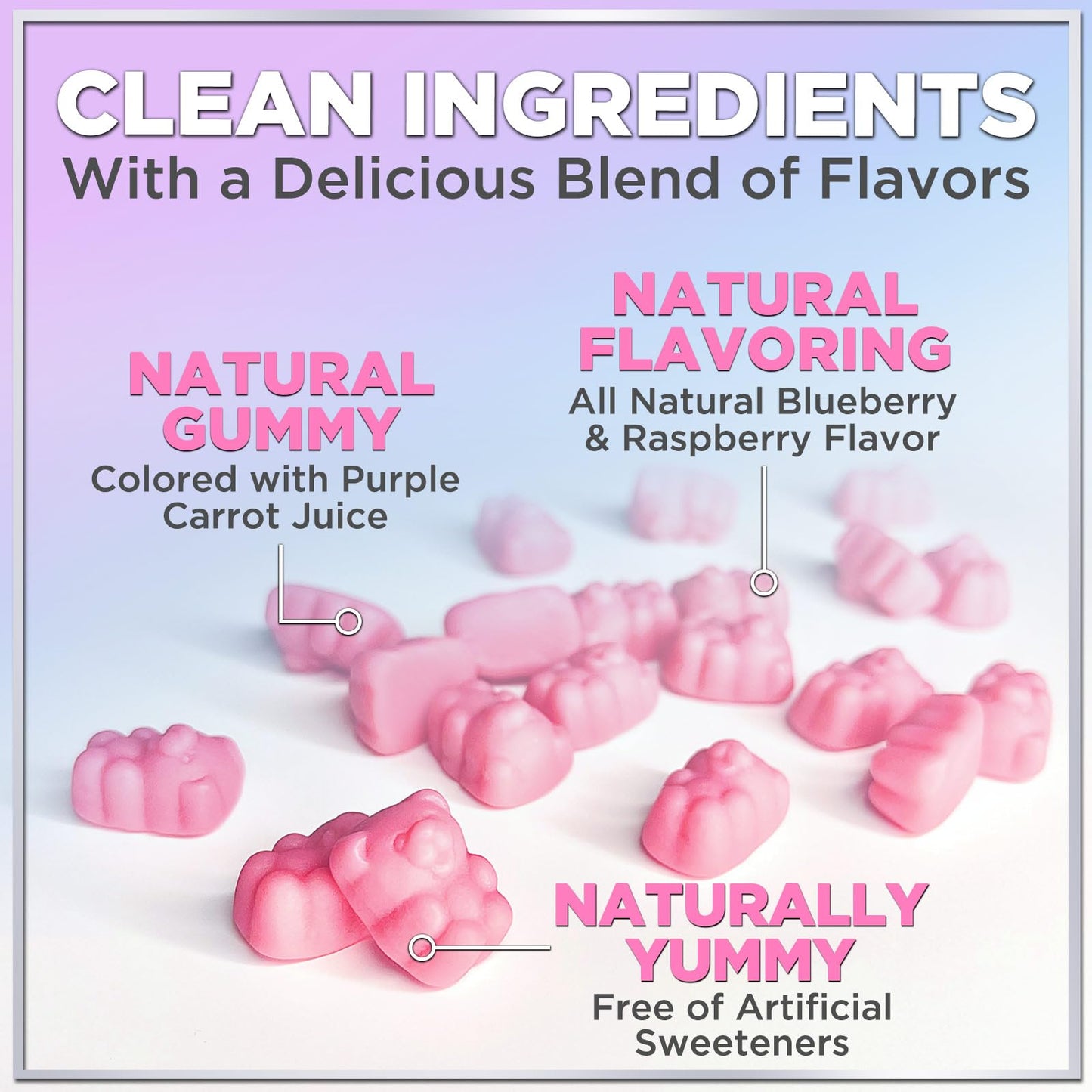 Hello Lovely! Hair Vitamins Gummies with Biotin 5000 mcg Vitamin E & C Support Hair Growt