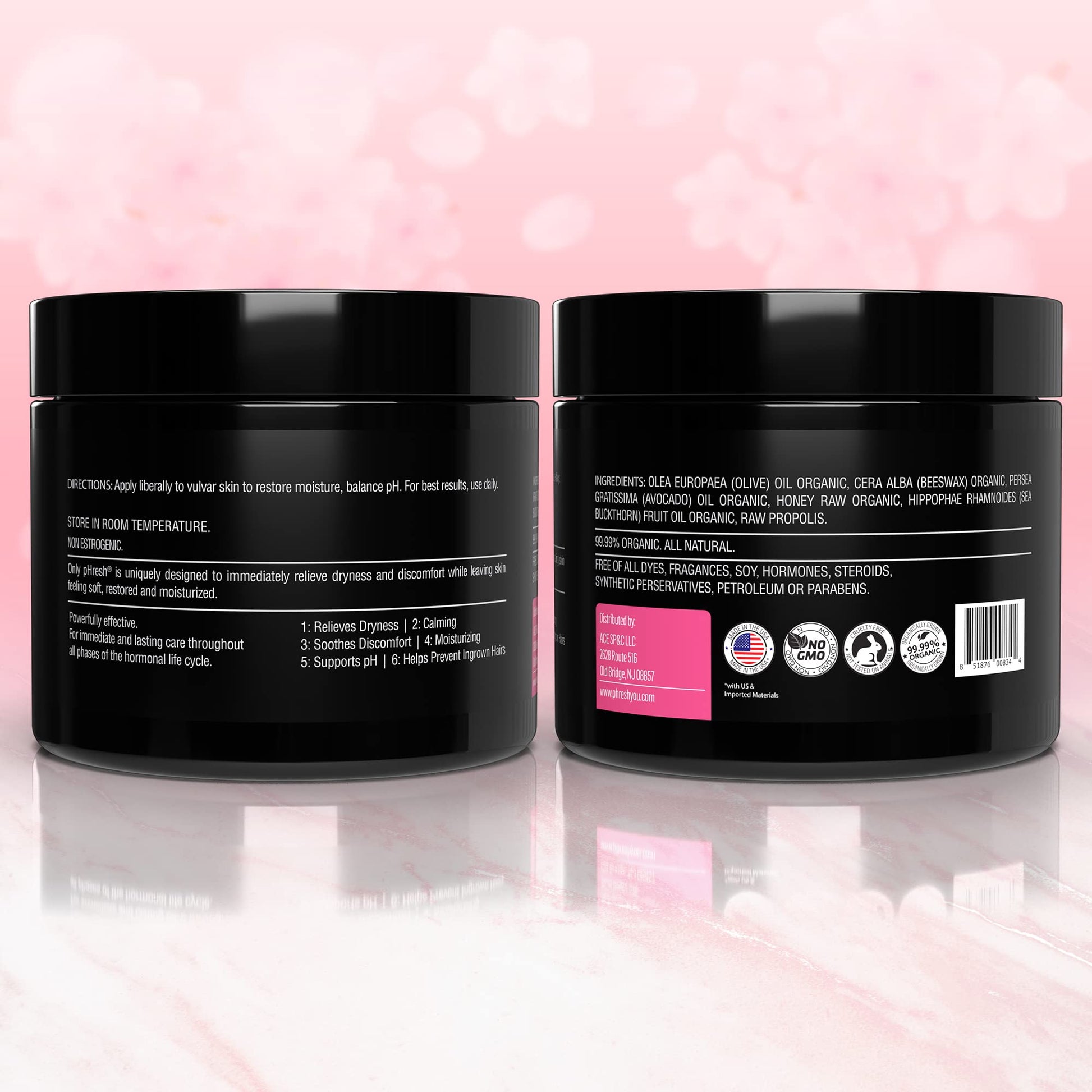 ACE NUTRITION Feminine Care Vaginal Balm – Organic Soothing Vulva Balm for Women ACE NUTRITION