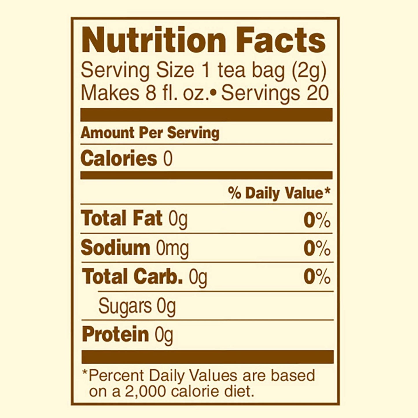 Celestial Seasonings Herbal Tea, Raspberry Zinger, 20 Count (Pack of 6)