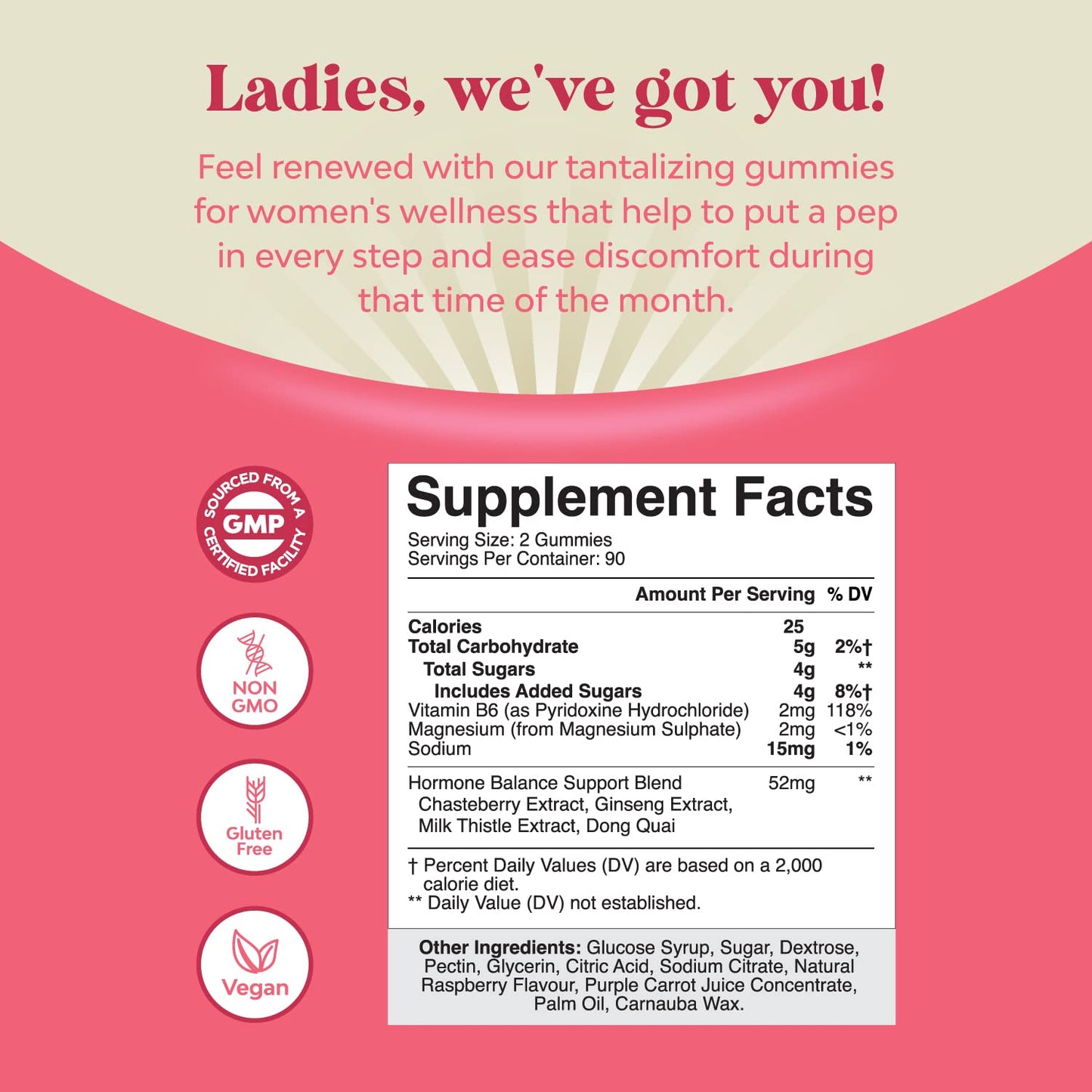 Hormone Balance for Women of All Ages - PMS Gummies and Cycle Support Supplements