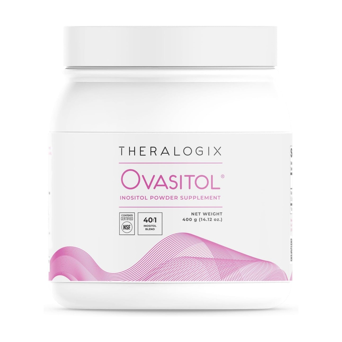 Theralogix Ovasitol Inositol Powder - 60 Servings - Myo-Inositol & D-Chiro Inositol