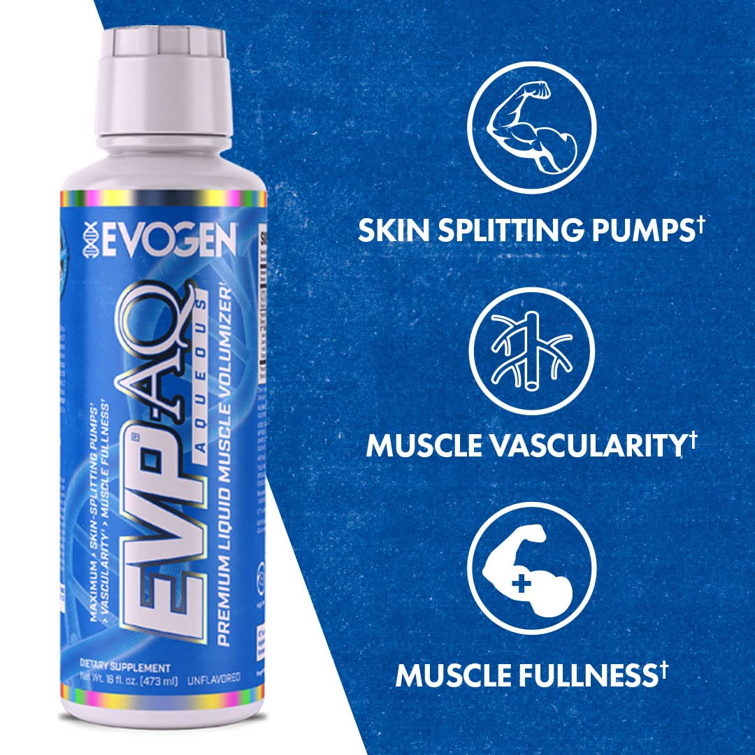 Evogen EVP AQ Unflavored | Premium Liquid Glycerol, Betaine anhydrous, S7, Sodium