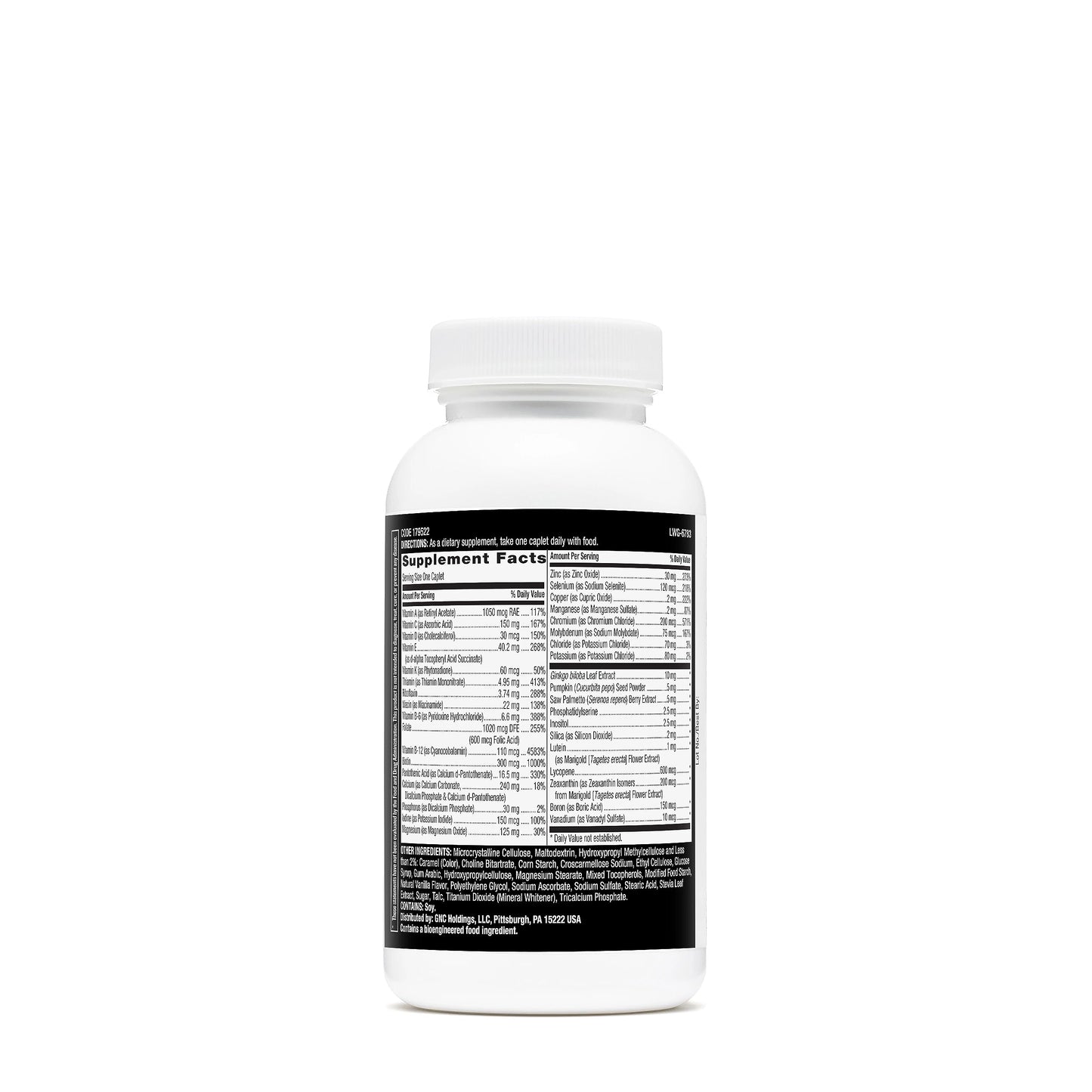 GNC Mega Men 50 Plus One Daily Multivitamin | Supports Prostate Function