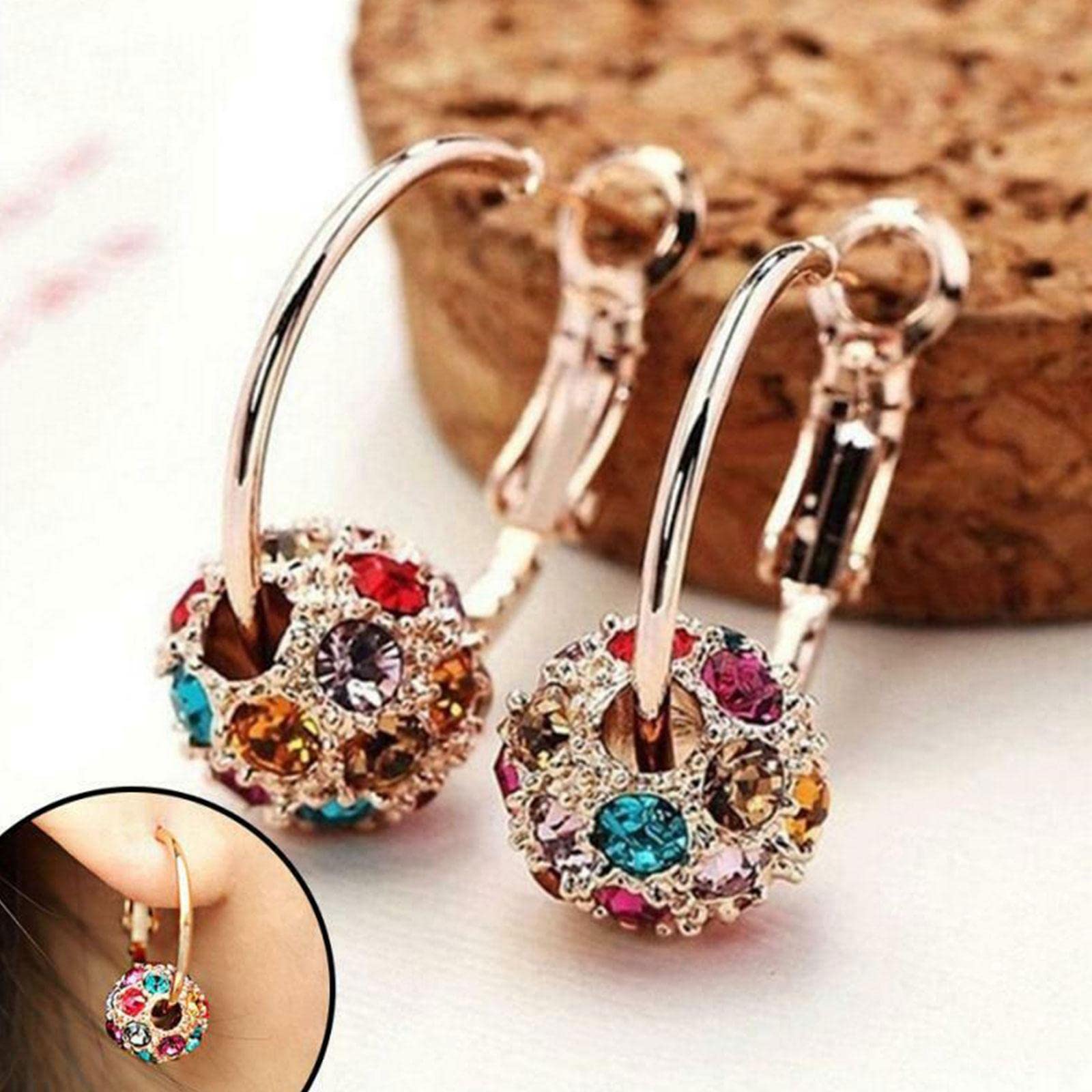 1 Pair Slimming Earrings, Weight Loss Earrings, Burning Fat Health Jewelry for Women Girls