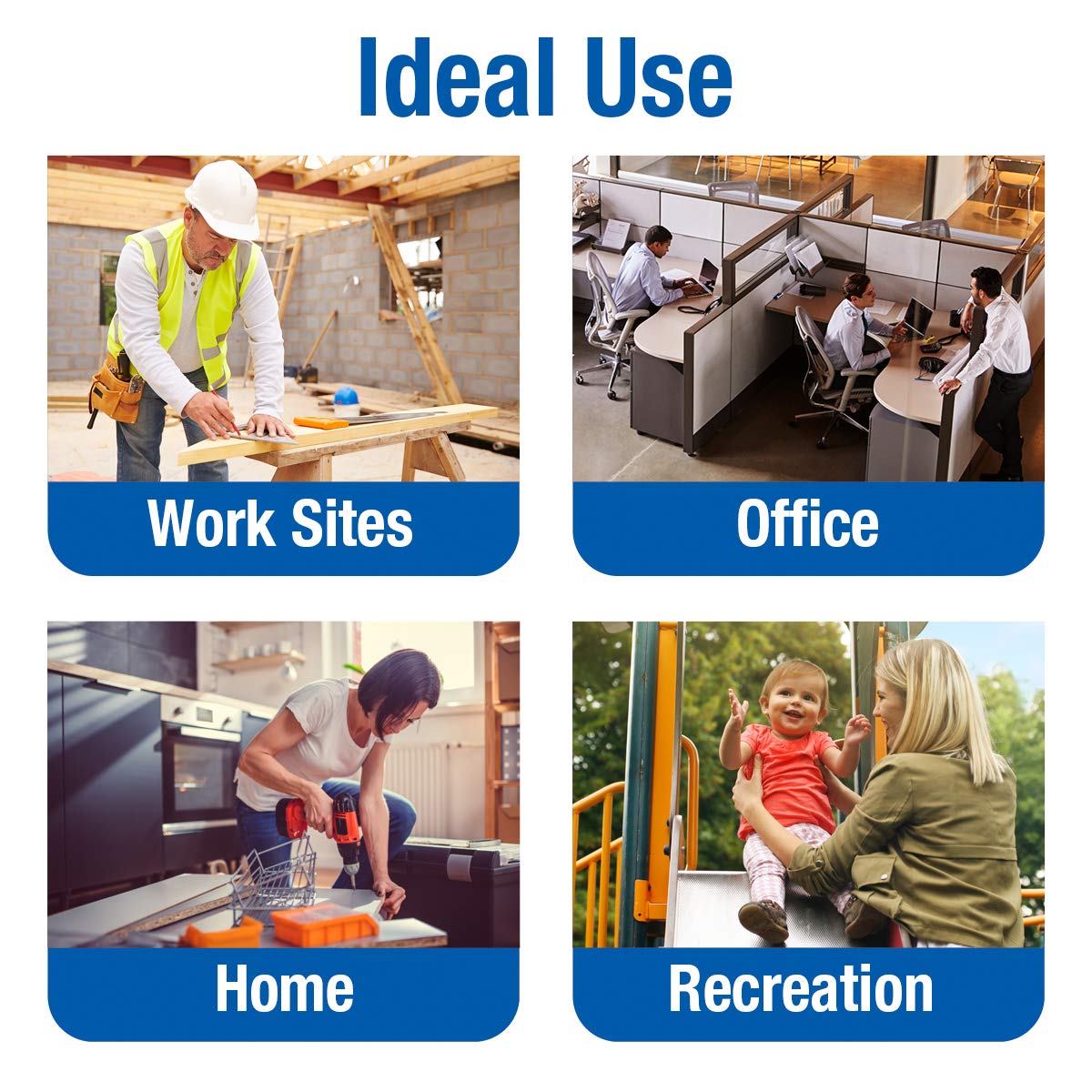 336 Piece First Aid Kit, Plastic Case 24/7 First Aid