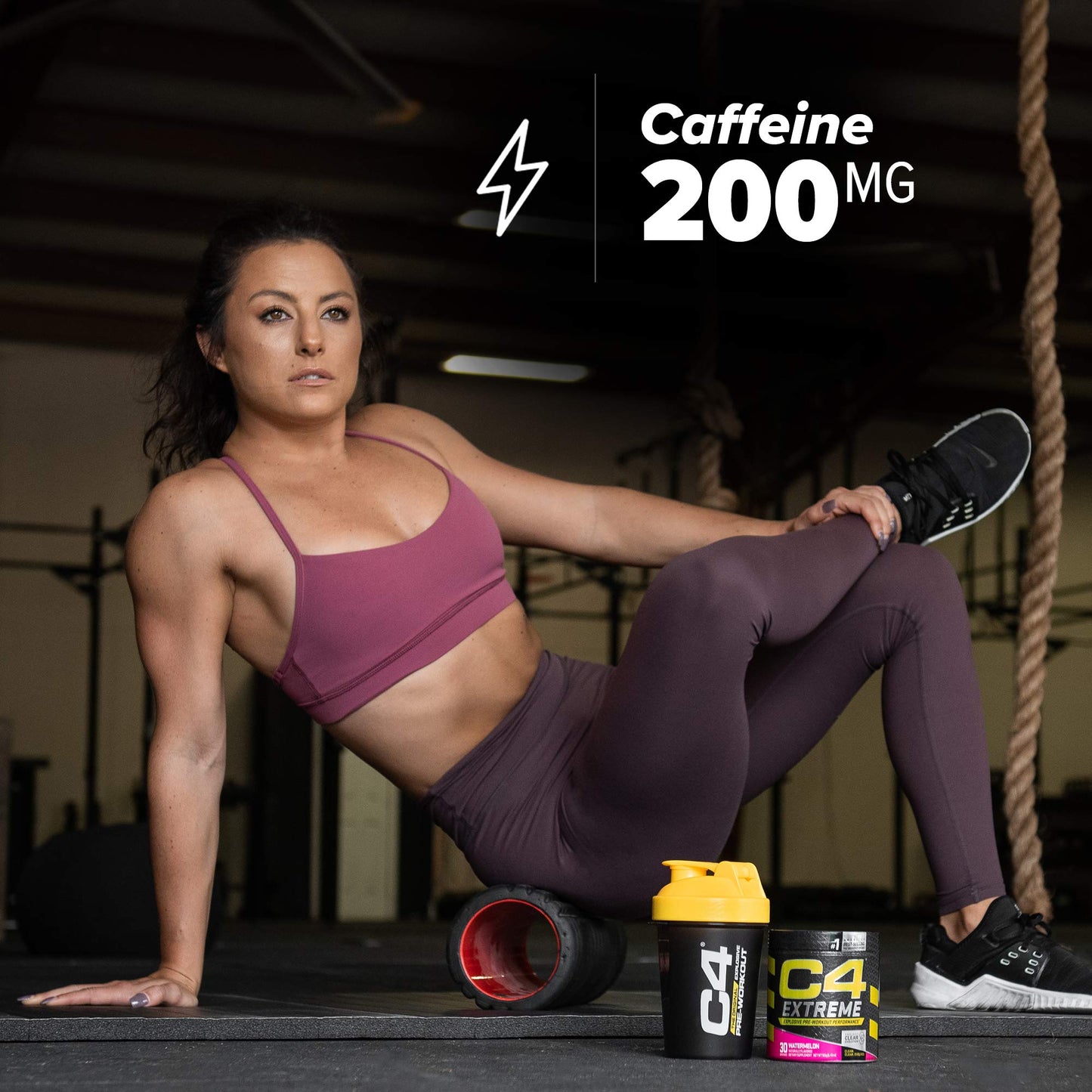 C4 Extreme Pre Workout Powder Fruit Punch | Preworkout Energy Supplement for Men
