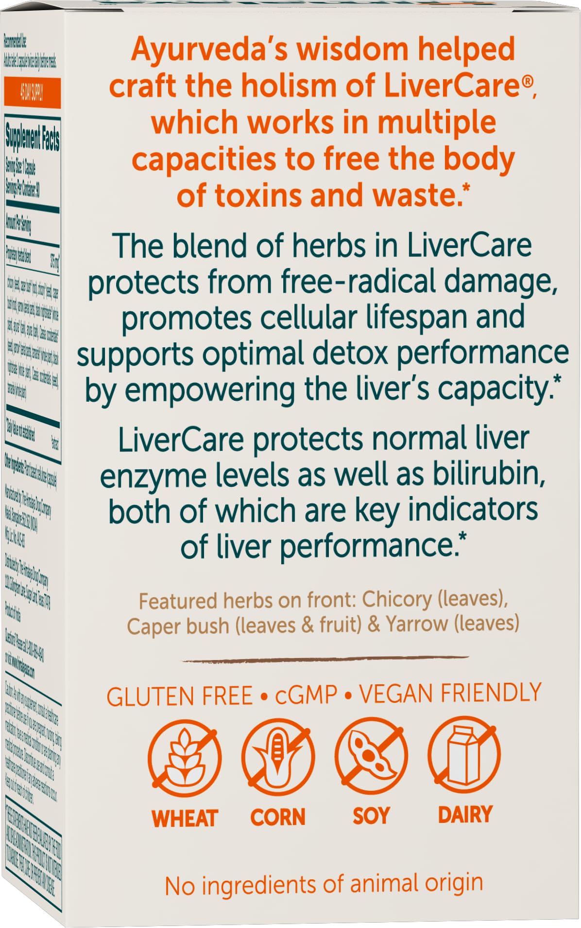 Himalaya LiverCare for Total Liver Support, Cleanse and Detox, Protects Cells & Enzymes