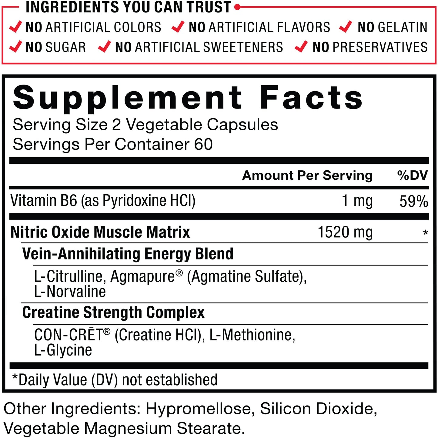 Force Factor Volcano Pre Workout Nitric Oxide Booster Supplement for Men with Creatine