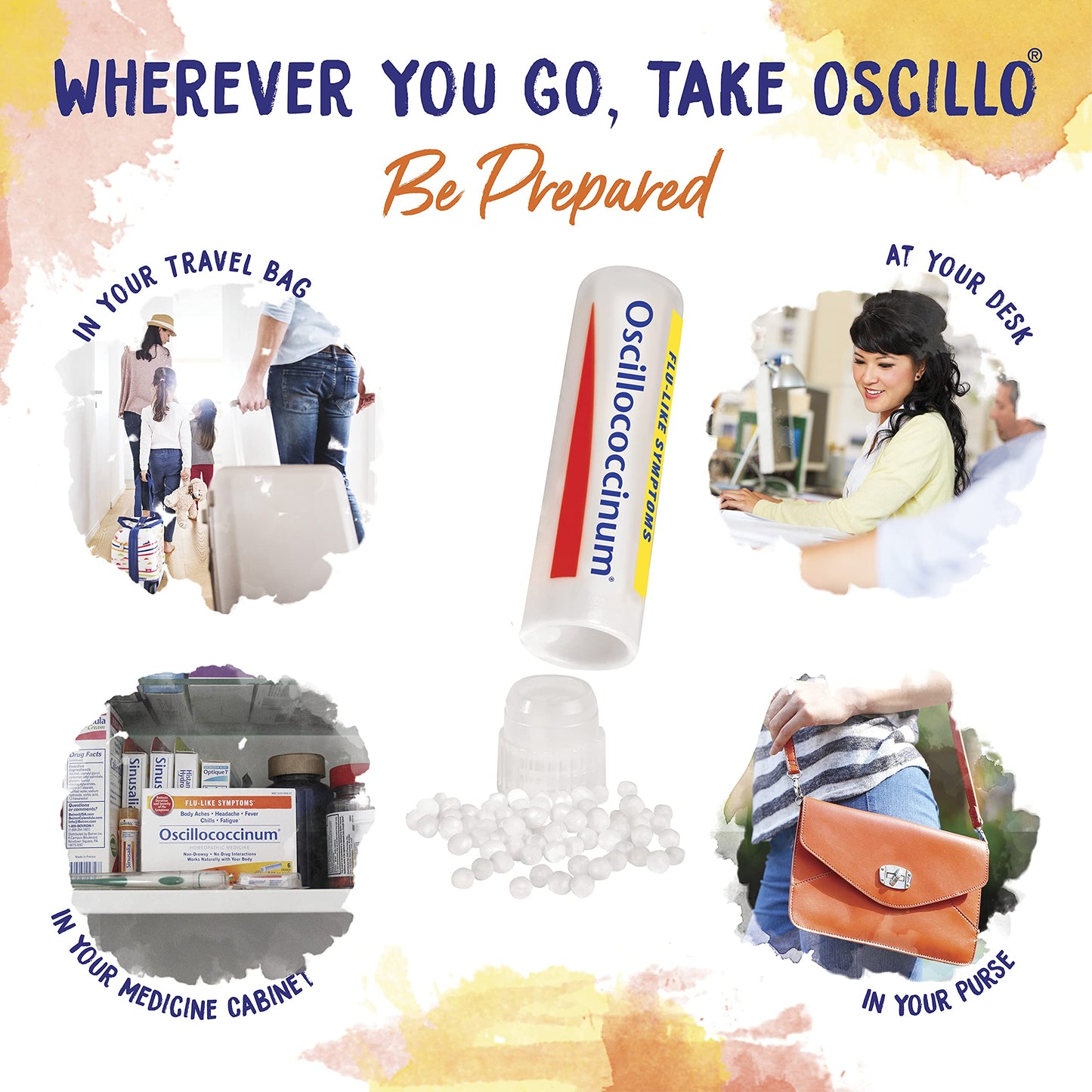 Boiron Oscillococcinum for Relief from Flu-Like Symptoms of Body Aches, Headache