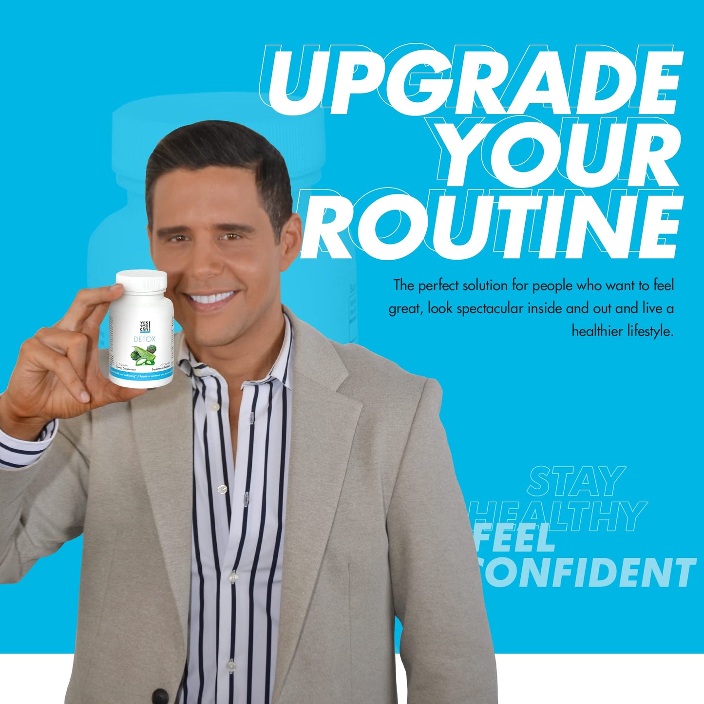 Yes You Can! Natural Detox Cleanse - Daily Cleanse Supplement for Men & Women