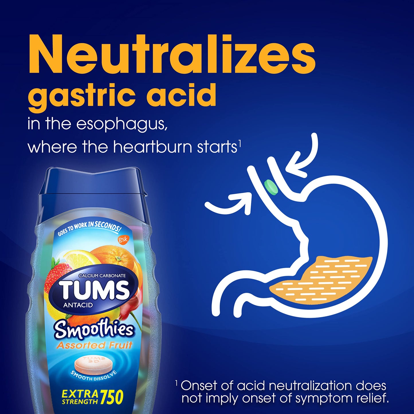 TUMS Tablets, 140 Count
