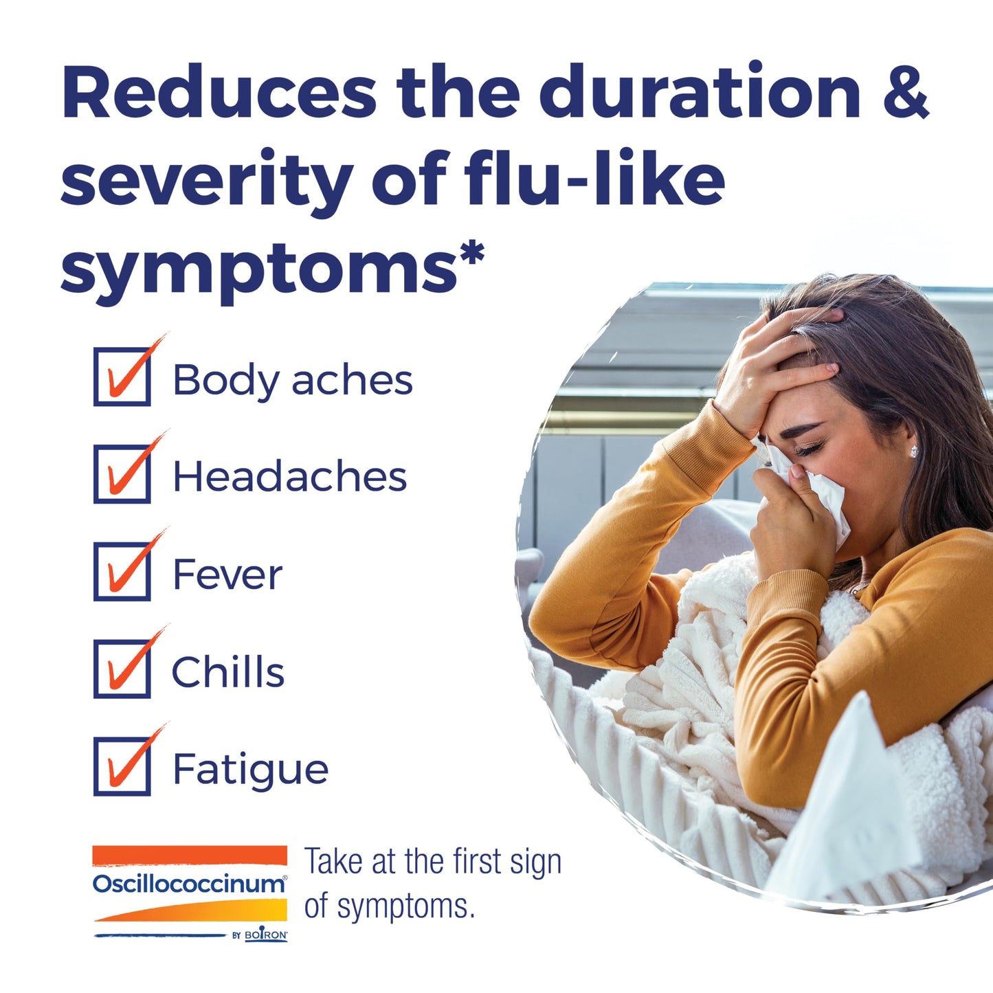 Boiron Oscillococcinum for Relief from Flu-Like Symptoms of Body Aches, Headache