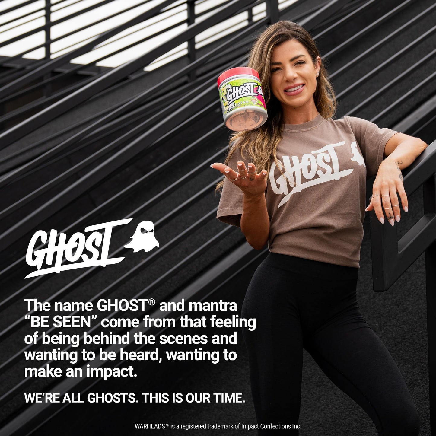 GHOST Legend V3 Pre-Workout Powder, Warheads Sour Watermelon - 30 Servings – Pre