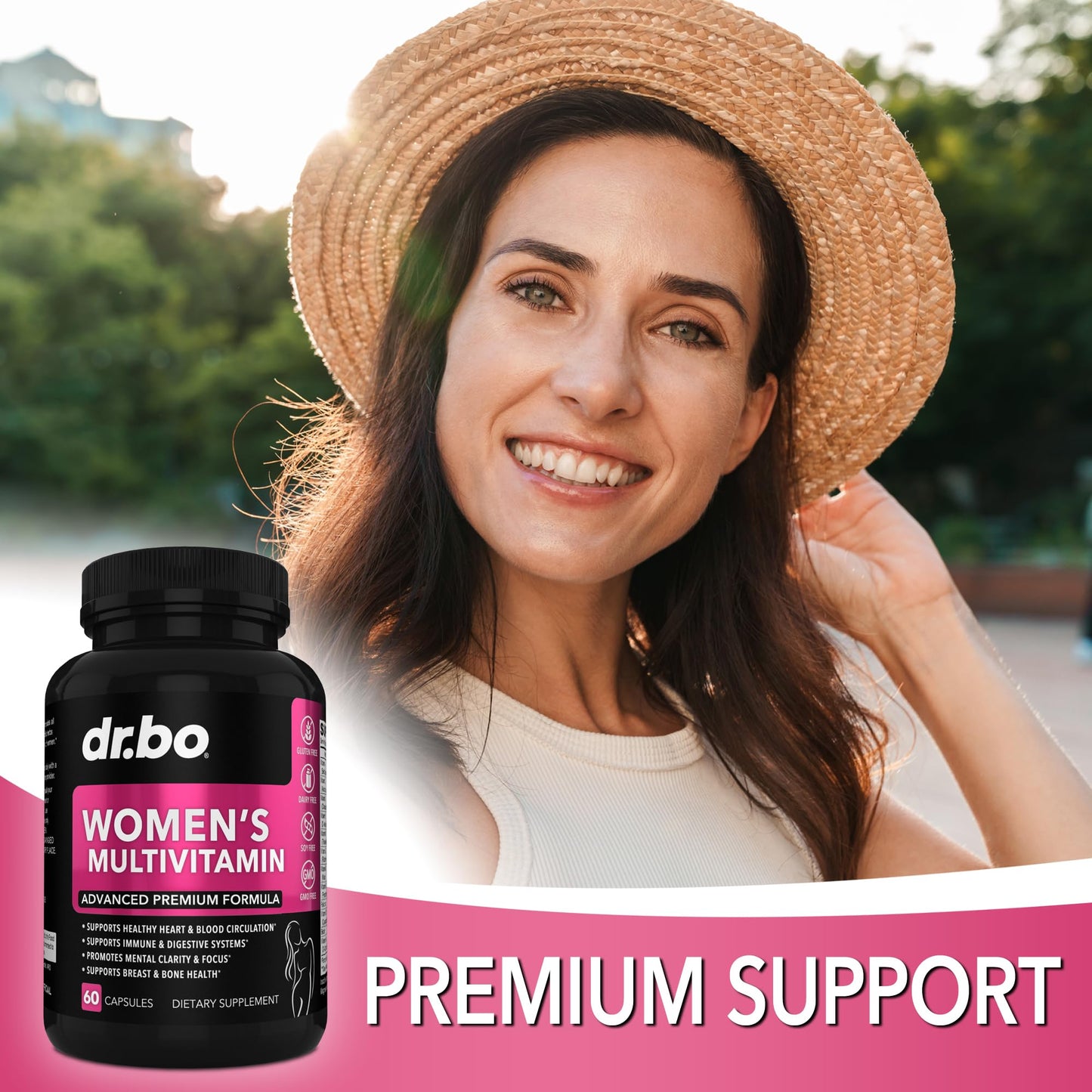 Womens Multivitamin - Natural Daily Multi Vitamins for Women - Womans Energy Vitamin