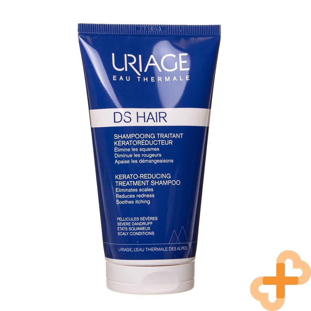 URIAGE DS Shampoo Itching Scalp Anti Dandruff Scales Redness Soothes