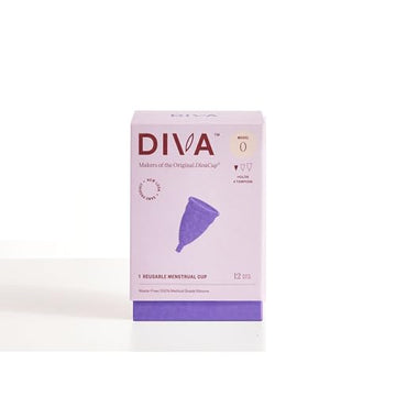 DivaCup - BPA-Free Reusable Menstrual Cup - Leak-Free Feminine Hygiene - Tampon and Pad
