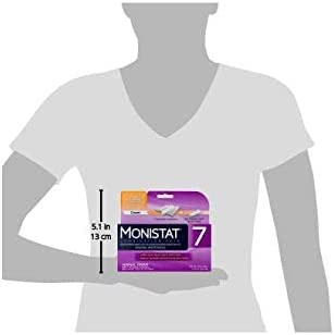 Monistat 7 Simple Cure Feminine Antifungal Cream with RX Strength Cream, 7 Day Treatment Cream Monistat
