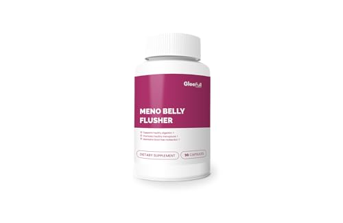 GleeFull Meno Belly Flusher - Menopause Supplements for Women - Hormone Balance