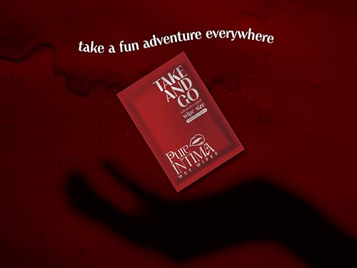 Feminine Wipes - Flushable Wet Wipes - Individually Wrapped 40 Units - pH Balanced- Alcohol-Free PureIntima