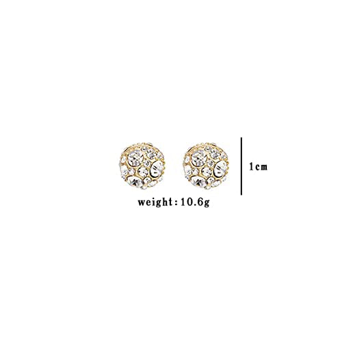 Dorina Ear Acupressure Magnetherapy Detoxi Earrings Set,Magnetic Lymphatic Cubic Zirconia