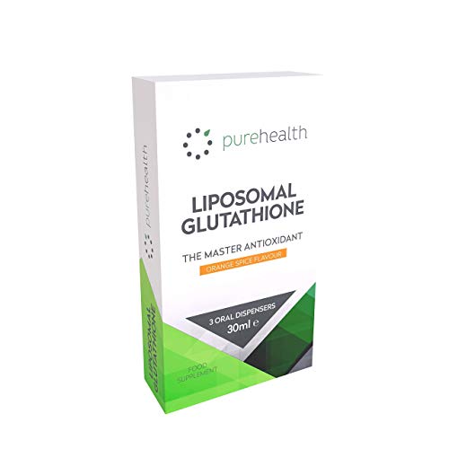 The Most Bioavailable Liposomal Glutathione on The Market Unique Patented Formula Pure Health