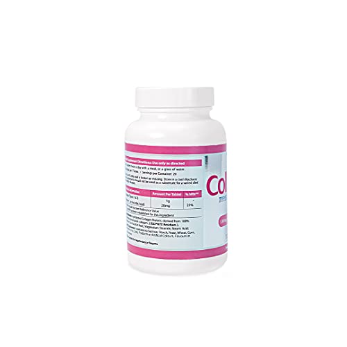 AHS Super Collagen + Vitamin C Tablets 120 Tablets - 6000mg Collagen per Serving - 1 Month Supply AHS