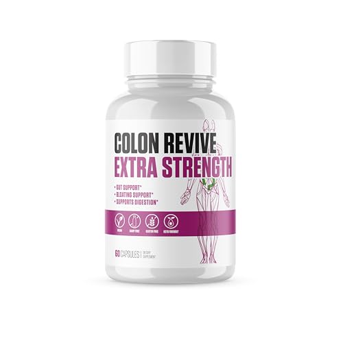 Colon Revive Extra Strength | #1 Rated Colon Cleanse & Detox Supplement | Digestive Support