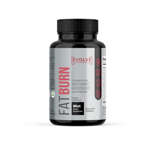Evolve Nutraceuticals Fat Burner, Weight Loss Supplement, Energy Booster - Green Tea Extract