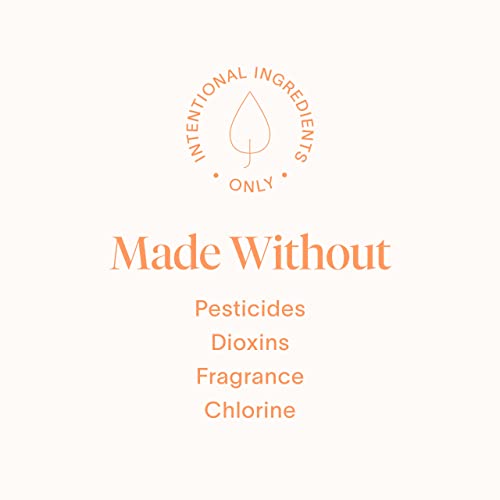 Cora Organic Applicator Tampons | Super Absorbency | 100% Organic Cotton, Unscented Cora