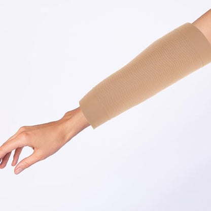 Healifty upper arm sleeves 1 Pair Elastic Compression Arm Sleeves Slimming Improve Shaper