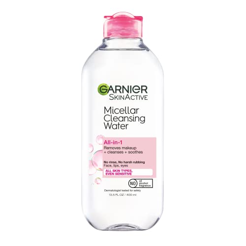 Garnier SkinActive Micellar Water for All Skin Types, Facial Cleanser & Makeup Remover