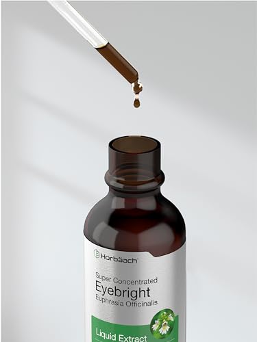 Eyebright Herb Supplement | 2 fl oz | Alcohol Free Drops | Super Concentrated Liquid