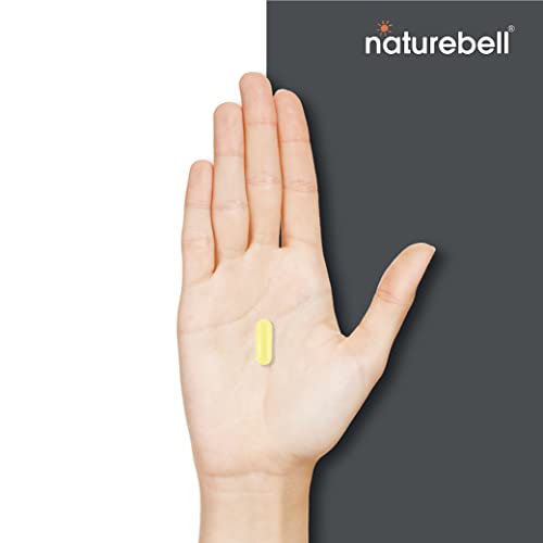 NatureBell L-Lysine 1000mg + Quercetin 250mg Supplement, 240 Capsules, Free Form NatureBell