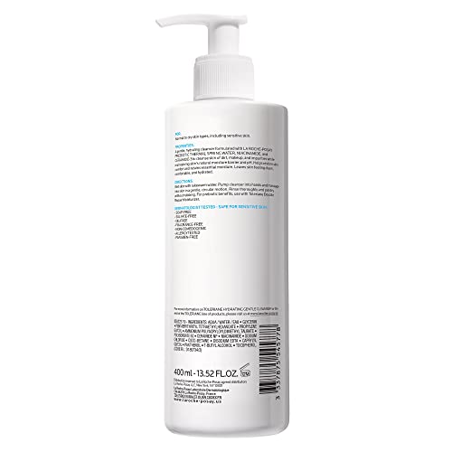 La Roche-Posay Toleriane Hydrating Gentle Face Cleanser, Daily Facial