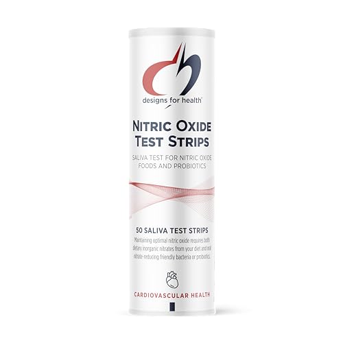 Designs for Health Nitric Oxide Test Strips Saliva Test - Results in Just 10 Seconds