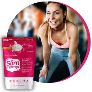 Slim Essenze Instant Berry Tea, Herb & Berry Mix Detox Tea Powder - Drink Hot or Cold Essenzefruits