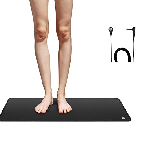 EOHELGRO Grounding Mat Kit, Grounding Mats with 15 Foot Cord, Foot Pad/Computer Mouse Mat