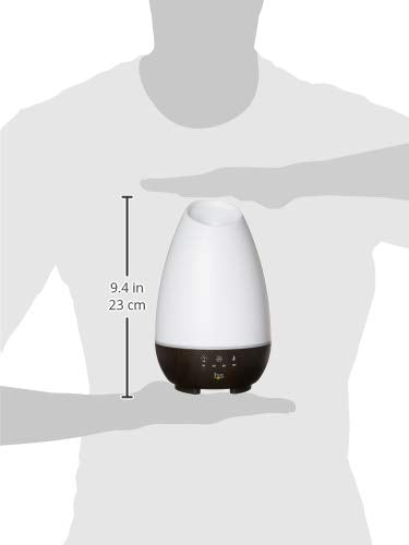 HealthSmart Essential Oil Diffuser, Cool Mist Humidifier and Aromatherapy Diffuser, FSA HSA Eligible with 500ML HealthSmart