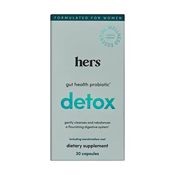 Hers Detox Supplement - Women's Probiotic Supplement for Detoxing - Helps Support 