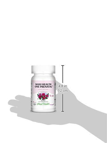Maxi Health One Prenatal - Womens Prenatal Vitamins with Iron - Enhanced Absorption